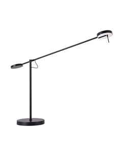 Светильник настенный из металла черный So'home