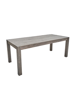 Обеденный стол из отборного массива манго серый So'home