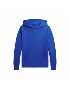 Свитшот с капюшоном из мольтона синий Polo ralph lauren