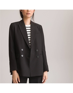 Блейзер широкого покроя черный La redoute collections