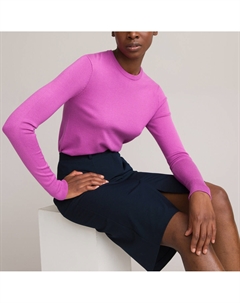 Юбка-карандаш средней длины синий La redoute collections