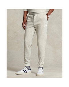 Брюки-джоггеры из платированного джерси серый Polo ralph lauren