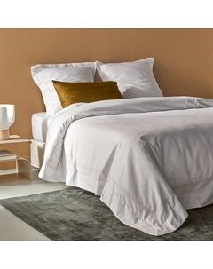 Пододеяльник из хлопкового сатина Madison белый Laredoute