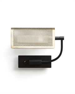 Светильник настенный из перфорированного металла Darja серебристый Laredoute