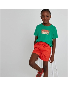 Комплект из трех футболок с круглым вырезом белый Laredoute