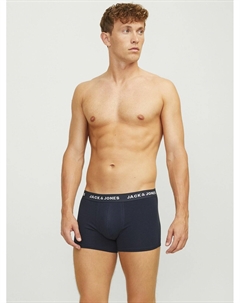 Комплект из семи однотонных трусов-боксеров La Redoute разноцветный Laredoute