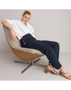 Брюки с клапаном Signature синий La redoute collections