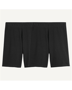 Комплект из двух шорт-велосипедок La Redoute черный Laredoute