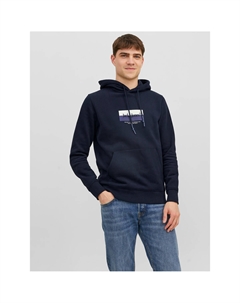 Свитшот с капюшоном Jordalston синий Laredoute