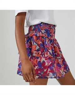 Юбка-мини с воланами пояс со сборками другие Laredoute