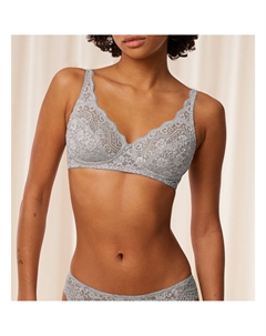 Бюстгальтер без косточек Amourette серый Laredoute