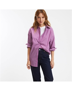 Свободная рубашка в полоску Signature APOLLINE фиолетовый La redoute collections