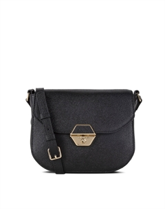 Кожаная сумка DELPHINO черный Laredoute