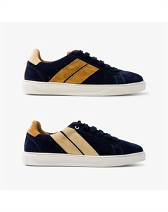 Кеды из замшевой кожи Slash синий Laredoute