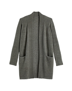 Кардиган длинный серый Laredoute