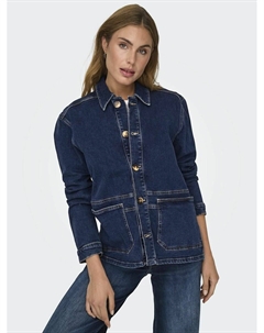 Жакет worker джинсовый синий Only