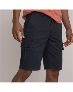 Бермуды из биохлопка черный Laredoute