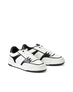 Кеды двухцветные черный La redoute collections