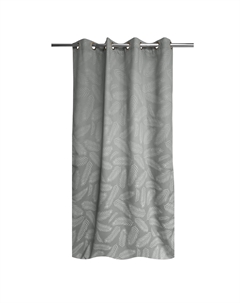 Штора затемняющая с люверсами Palmira серый Laredoute