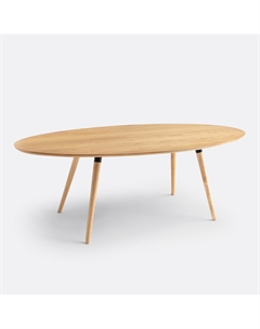 Стол овальный на 68 персон Blutante бежевый So'home