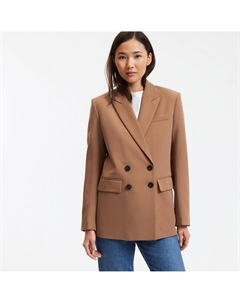 Блейзер широкого покроя каштановый La redoute collections