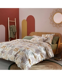 Пододеяльник из хлопковой перкали Nerias черный La redoute interieurs