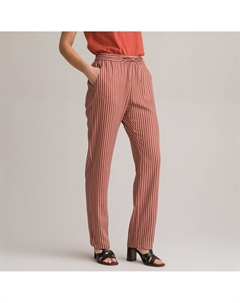 Брюки прямого покроя в полоску другие Anne weyburn