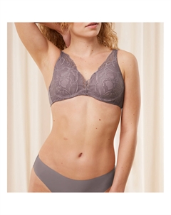 Бюстгальтер Body Make-Up Illusion Lace каштановый Triumph