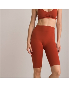 Леггинсы короткие бесшовные Milky каштановый La redoute collections