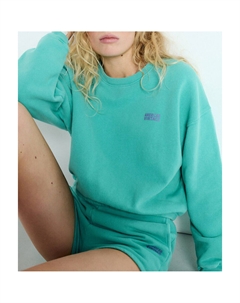 Худи с круглым вырезом IZUBIRD зеленый Laredoute