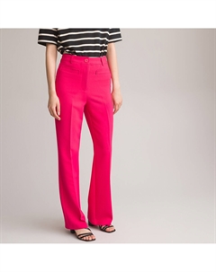 Брюки расклешенные розовый La redoute collections