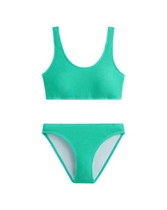 Раздельный купальник зеленый La redoute collections