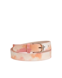 Ремень с эффектом тай-дай разноцветный Laredoute