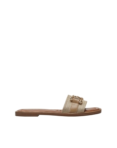 Туфли без задника с квадратным мыском бежевый Tamaris