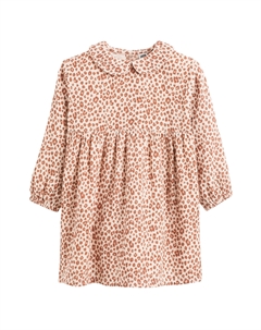 Платье из муслина с леопардовым принтом другие La redoute collections