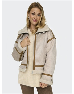 Дубленка a Redoute бежевый Laredoute