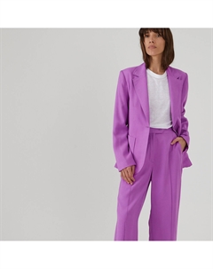 Блейзер приталенного покроя фиолетовый Laredoute