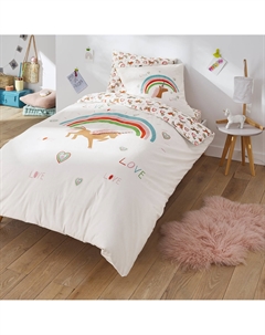 Пододеяльник из биохлопка Licorne другие La redoute interieurs