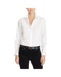 Рубашка с длинными рукавами белый Lauren ralph lauren
