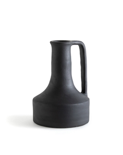 Декоративная керамическая ваза H32 см Sira черный La redoute interieurs