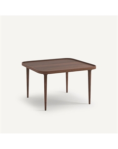Стол журнальный из массива орехового дерева Magosia большой каштановый Am.pm.