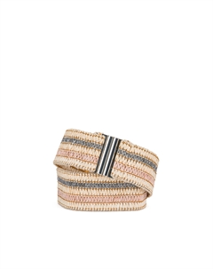 Ремень эластичный с клипсой разноцветный Laredoute