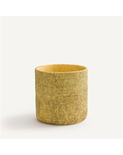 Керамическое кашпо H30 см NATTE желтый Am.pm.