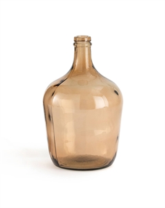 Ваза-бутыль из стекла Izolia каштановый La redoute interieurs