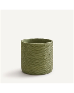 Керамическое кашпо H30 см NATTE зеленый Am.pm.