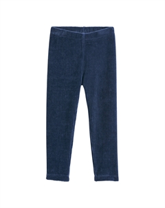 Леггинсы вельветовые в рубчик синий La redoute collections