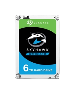 Жесткий диск Seagate SkyHawk, 6 ТБ 3.5" ST6000VX0023