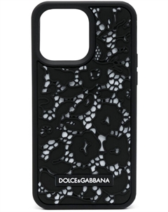 Dolce & Gabbana чехол для iPhone Pro Max с нашивкой-логотипом, черный Dolce&gabbana