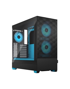 Корпус Fractal Design Pop Air RGB, Mid Tower, черный/голубой Fractal design