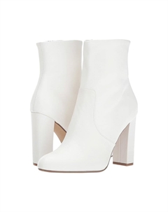 Ботинки Editor Dress Bootie, цвет White Leather Steve madden